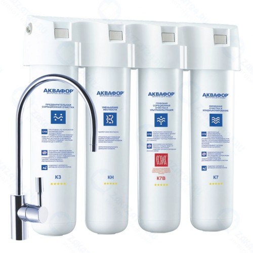 Фильтр для воды под мойку АКВАФОР Кристалл Эко Н