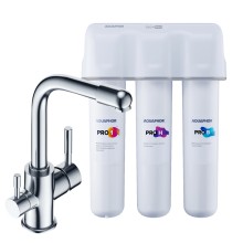 Фильтр для воды под мойку АКВАФОР Кристалл ECO H PRO со смесителем 2в1 С126 Фильтр для воды под мойку АКВАФОР Кристалл ECO H PRO со смесителем 2в1 С126
