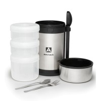 Термос АРКТИКА с контейнерами для еды, 403-1500, 1,2л, 6ч