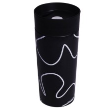 Термокружка Carl Oscar Click n' Sip™ для путешествий, черная, вакуумная Термокружка Carl Oscar Click n' Sip™ для путешествий, черная, вакуумная