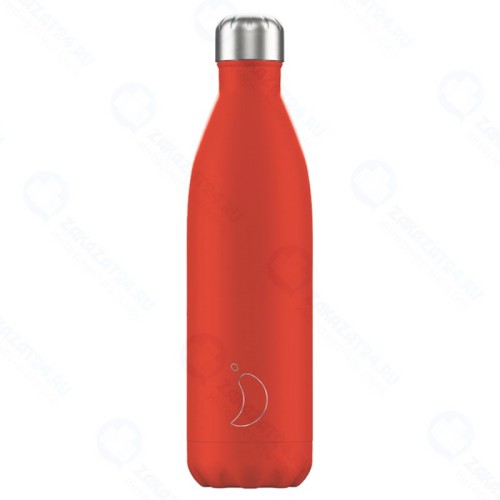 Термос Chilly's Bottles Neon, 750 мл, красный