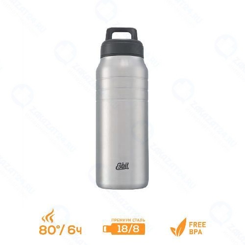 Термос Esbit MAJORIS WM1000TL-S, из нержавеющей стали, стальной, 1.0 л