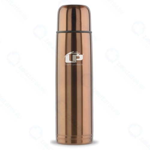 Термос LP THERMOPRODUCTS MERCURY 1,0L, коричневый перламутровый, из нерж. стали