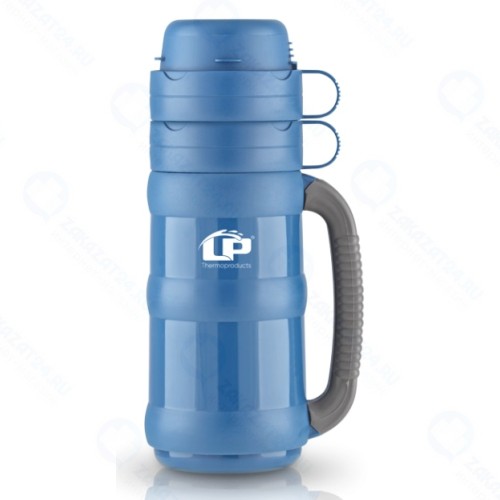 Термос LP THERMOPRODUCTS TRADITIONAL 1,8L, синий, со стеклянной колбой