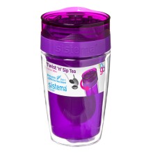 Чай-с-собой Sistema TO-GO 370мл, фиолетовый, 21476