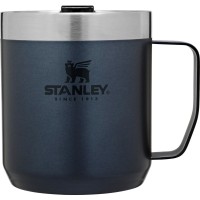 Термокружка с ручкой STANLEY Classic 0.35L Синяя (10-09366-007)