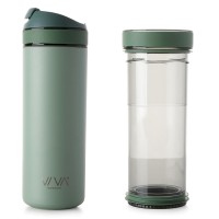 Термокружка Viva Scandinavia "Recharge" для заваривания чая с функцией контроля SmartBrew, 460 мл (V82046)