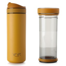 Термокружка Viva Scandinavia "Recharge" для заваривания чая с функцией контроля SmartBrew 460 мл (V82052) Термокружка Viva Scandinavia "Recharge" для заваривания чая с функцией контроля SmartBrew 460 мл (V82052)