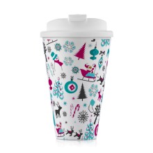 Термокружка Walmer новогодняя 350 мл, 9*9*14.5 см Термокружка Walmer новогодняя 350 мл, 9*9*14.5 см