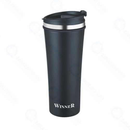 Термокружка Winner WR-8204 BLACK CLASSIC, 0,42 л