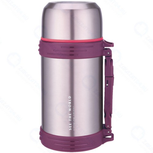 Термос с широким горлом Winner WR-8271 металлический, 1,2 л