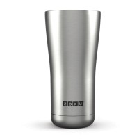 Термокружка Zoku металлик, 550 мл