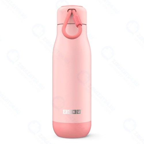 Термос Zoku розовый, 500 мл