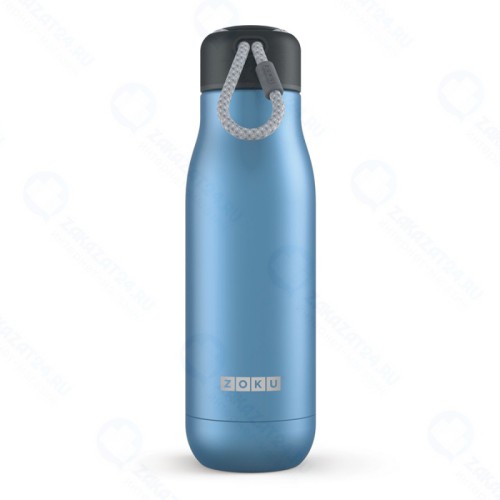 Термос Zoku синий, 500 мл