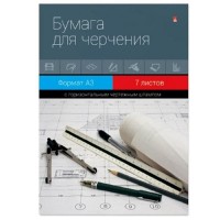 Папка для черчения АЛЬТ 7л,А3 с горизонтальным штампом 4-7-080