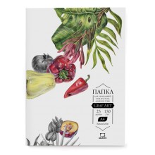 Папка с бумагой для сухих техник Малевичъ Graf'Art, 150 г/м, А4, 25л Папка с бумагой для сухих техник Малевичъ Graf'Art, 150 г/м, А4, 25л