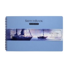 Скетчбук для акварели Малевичъ, 100% хлопок, 300 г/м, 18х29, 20л Скетчбук для акварели Малевичъ, 100% хлопок, 300 г/м, 18х29, 20л