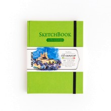 Скетчбук Малевичъ для акварели Veroneze, салатовый, 200 г/м, 15х20 см, 50л Скетчбук Малевичъ для акварели Veroneze, салатовый, 200 г/м, 15х20 см, 50л