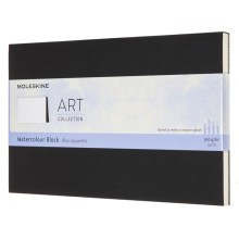 Блокнот для акварели Moleskine ART WATERCOLOR ARTWBL3 Large 130х210мм 72стр. нелинованный мягкая обложка черный (6шт/уп) Блокнот для акварели Moleskine ART WATERCOLOR ARTWBL3 Large 130х210мм 72стр. нелинованный мягкая обложка черный (6шт/уп)