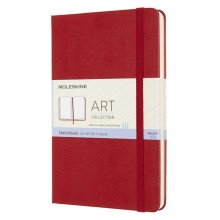 Блокнот для рисования Moleskine ART SKETCHBOOK ARTQP054F2 Medium 115x180мм 144стр. нелинованный мягкая обложка красный, 6 шт/упак Блокнот для рисования Moleskine ART SKETCHBOOK ARTQP054F2 Medium 115x180мм 144стр. нелинованный мягкая обложка красный, 6 шт/упак