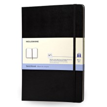 Блокнот для рисования Moleskine CLASSIC SKETCHBOOK ARTQP063 Large 130х210мм 104стр. твердая обложка черный Блокнот для рисования Moleskine CLASSIC SKETCHBOOK ARTQP063 Large 130х210мм 104стр. твердая обложка черный