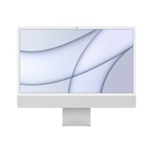 Моноблок APPLE iMac 24" Retina 4.5K/8-core M1 chip 8-core GPU/8GB/256GB SSD (MGPC3RU/A) Silver