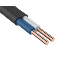 Кабель твердый плоский негорючий Falcon eye ВВГп-нг 2x1,5 ГОСТ (100М)