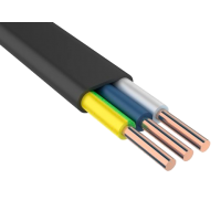 Кабель твердый плоский негорючий Falcon eye ВВГп-нг 3х2,5 ГОСТ (20М)