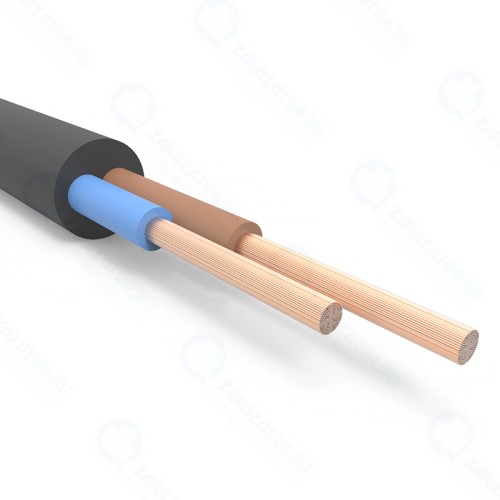 Кабель сварочный ККЗ КГтп-ХЛ 2х0,75 кв. мм, 300 метров, медный, ГОСТ