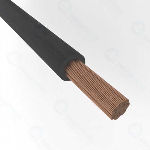 Кабель сварочный REXANT КГтп-ХЛ 1х25,0 кв. мм, 3 метра, медный, ГОСТ