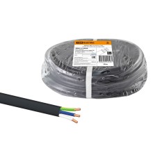 Кабель TDM Electric ВВГ-П нг(А)-LS 3х6 ок(N, PE)-0,66 ГОСТ (10м) Кабель TDM Electric ВВГ-П нг(А)-LS 3х6 ок(N, PE)-0,66 ГОСТ (10м)