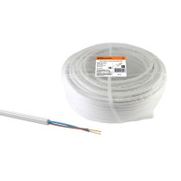 Провод TDM Electric ПВС 2х1,5 ГОСТ (50м), белый