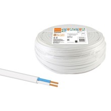 Провод TDM Electric ПУГСП 2х2,5 (100м), белый Народный
