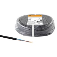 Провод TDM Electric ПВС 2х0,75 ГОСТ (10м), черный
