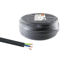 Провод TDM Electric ВВГмб-П нг(А)-LS 3х2,5 220/380 (100м) Народный