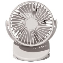 Портативный вентилятор XIAOMI Solove Clip Fun F3 Grey, серый