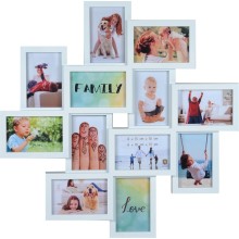 Фоторамка-галерея HENZO 81216 на 12 фото 10х15, FriendsGallery пластик (белая)