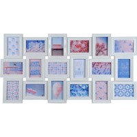 Фоторамка-галерея HENZO 81219 на 18 фото 10х15, FriendsGallery пластик (белая)