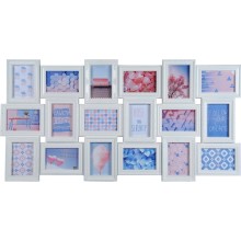 Фоторамка-галерея HENZO 81219 на 18 фото 10х15, FriendsGallery пластик (белая)