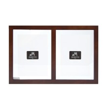 Фоторамка MORETTO на 2 фото 38*2*25см
