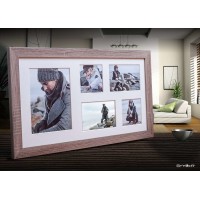 Фоторамка-галерея Styler RA-13554 NARVIK 27x51 AC мдф, на 5 фото (1x15x21,2x10x15,2x10x10)