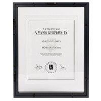 Фоторамка Umbra Document черная, 36х44 см
