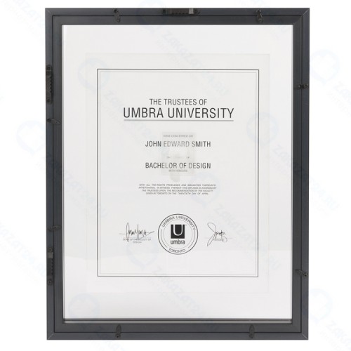 Фоторамка Umbra Document черная, 36х44 см