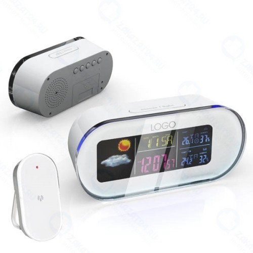 Погодная станция ЭВРИКА ПОДАРКИ Метеогид с выносным датчиком