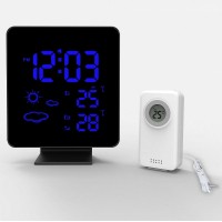 Метеостанция UNIEL UTV-65 BKX Синий/Черный