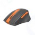 Мышь A4TECH Fstyler FG30S серый/оранжевый оптическая silent беспроводная USB