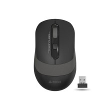 Мышь A4TECH Fstyler FG10 черный/серый оптическая (2000dpi) беспроводная USB (1147564)