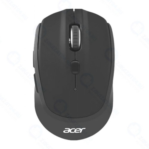 Мышь Acer OMR040 оптическая беспроводная USB черный (1369687)