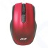 Мышь Acer OMR032 оптическая беспроводная USB черный/красный (1369686)
