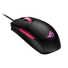 Мышь Asus ROG Strix Impact II Electro Punk оптическая (6200 dpi), черная/розовая (90MP01U0-BMUA00) Мышь Asus ROG Strix Impact II Electro Punk оптическая (6200 dpi), черная/розовая (90MP01U0-BMUA00)